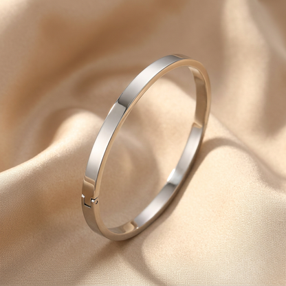 Jonc Argent Minimaliste