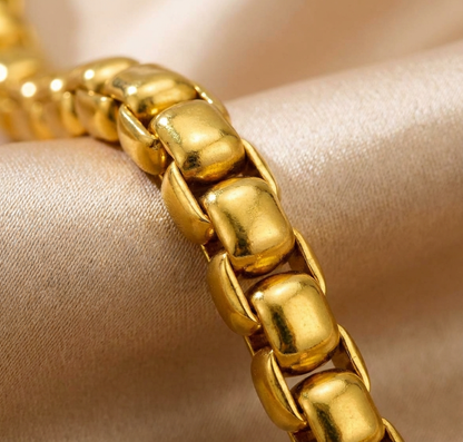 Bracelet Maille Vénitienne Doré