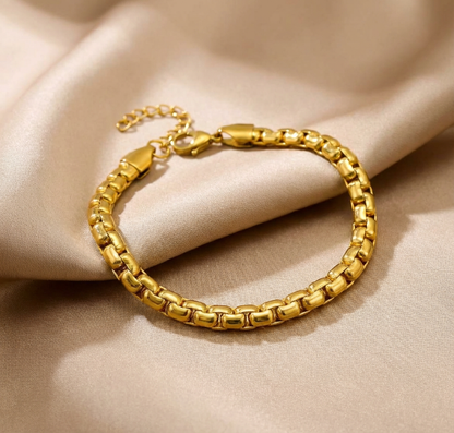 Bracelet Maille Vénitienne Doré