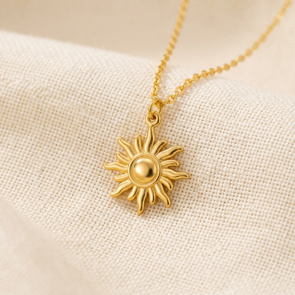 Collier Soleil Doré